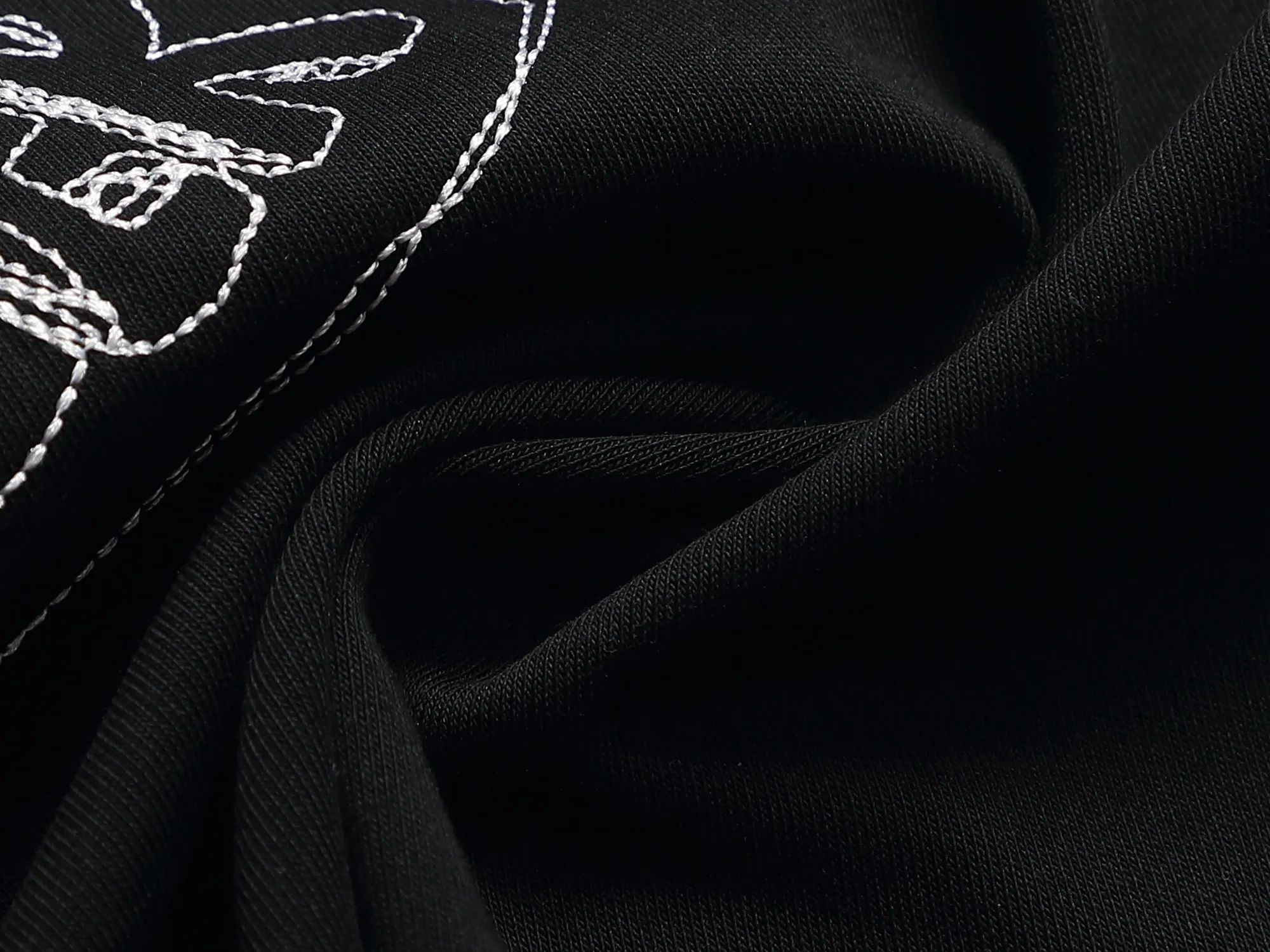 MONCLER LOGO 🪡 Logo ， Retro Same Style T 260 Versatile : Black White Size：XS~L